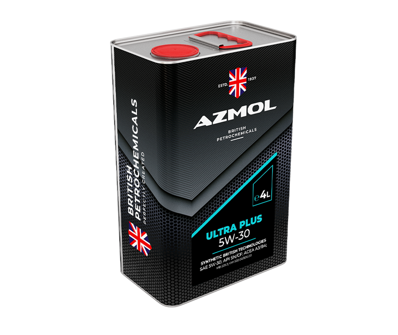 AZMOL 5W-30 Sintetinė variklio alyva 4L